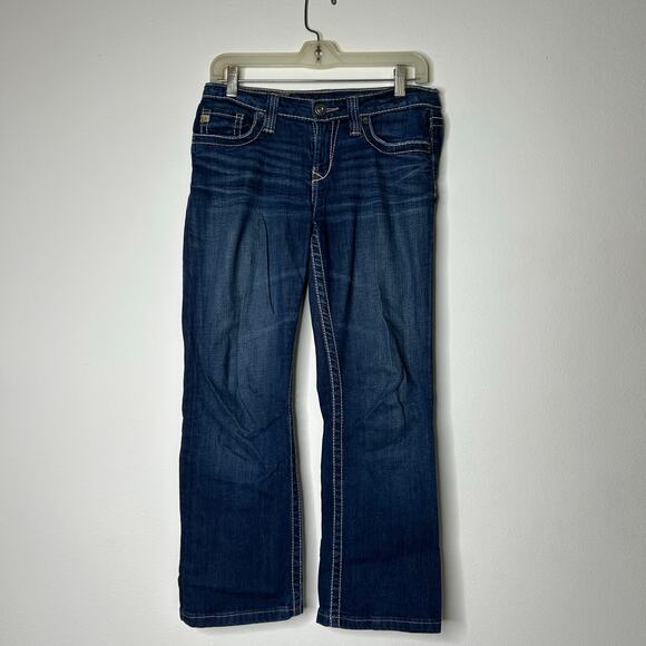 Big Star The‎ Legendary Low Rise Jeans Sz
27L Denim Bootcut Hemmed 25" Inseam - Picture 5 of 12